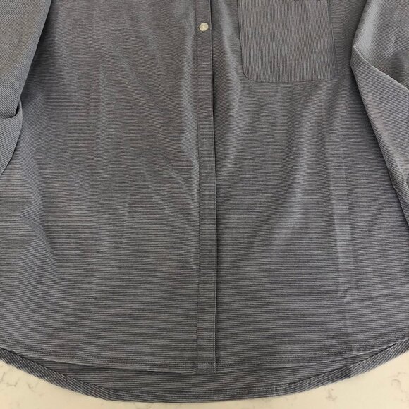 Columbia Performance Fishing Gear Lg Slv Omni Wick Shirt Blue Gray Sz XL NWOT - Picture 12 of 16